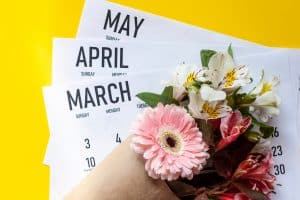 Spring Market Calendar